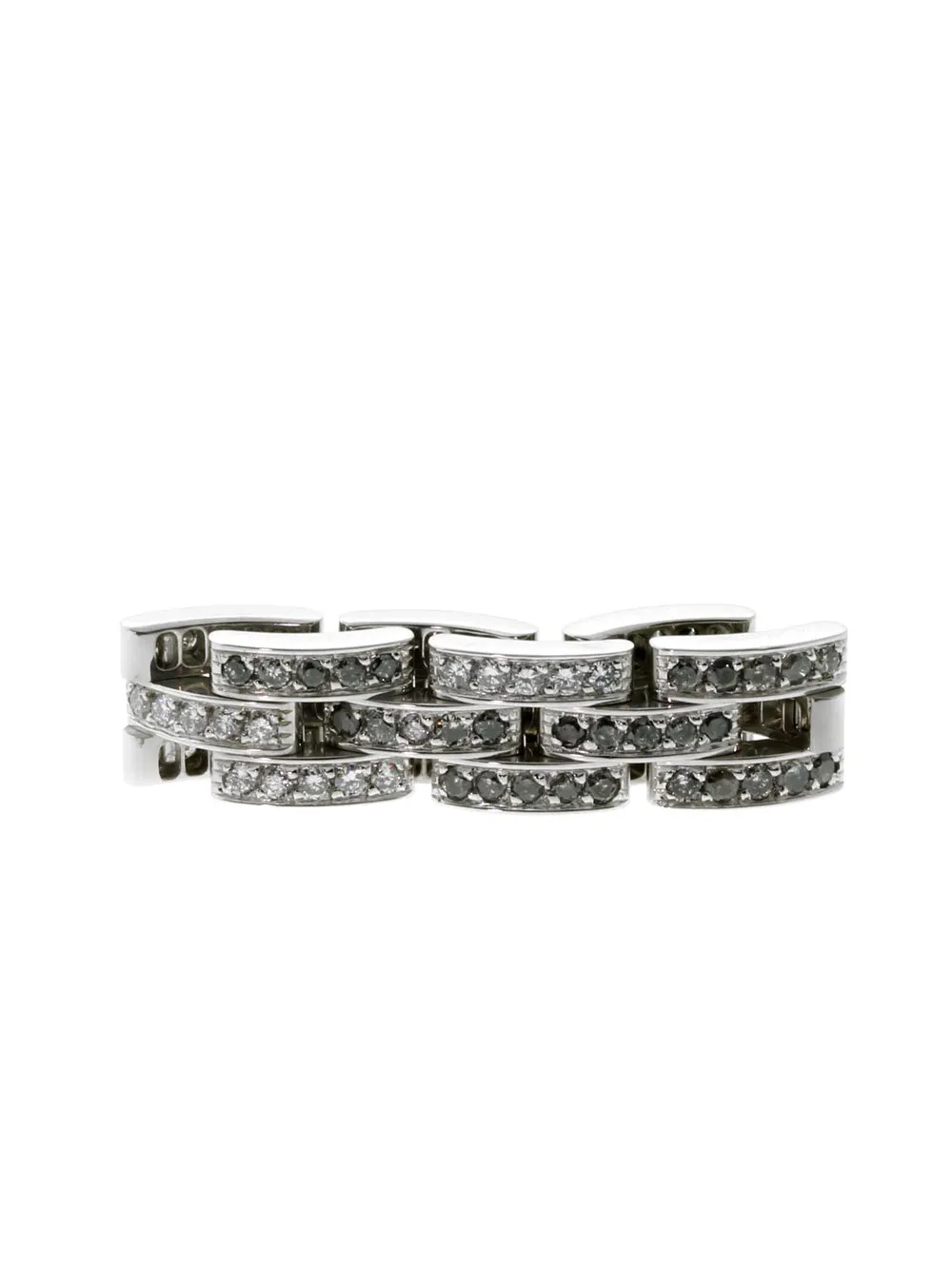 Cartier Panthere Diamond White Gold Ring Cartier Jewelry