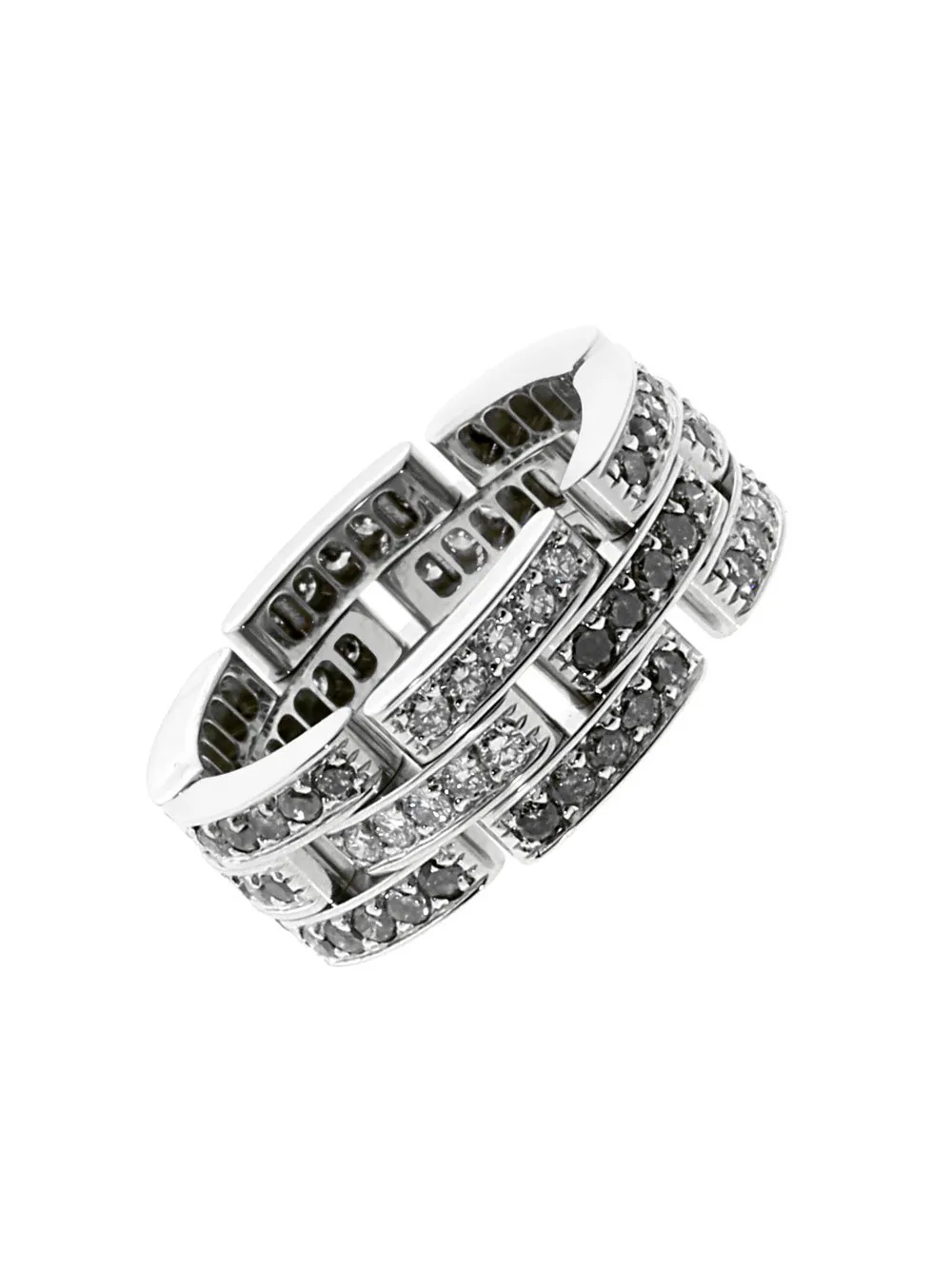 Cartier Panthere Diamond White Gold Ring Cartier Jewelry