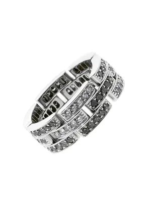 Cartier Panthere Diamond White Gold Ring Cartier Jewelry