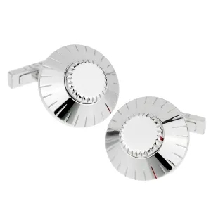 Cartier Safe Combination White Gold Cufflinks Cartier Jewelry