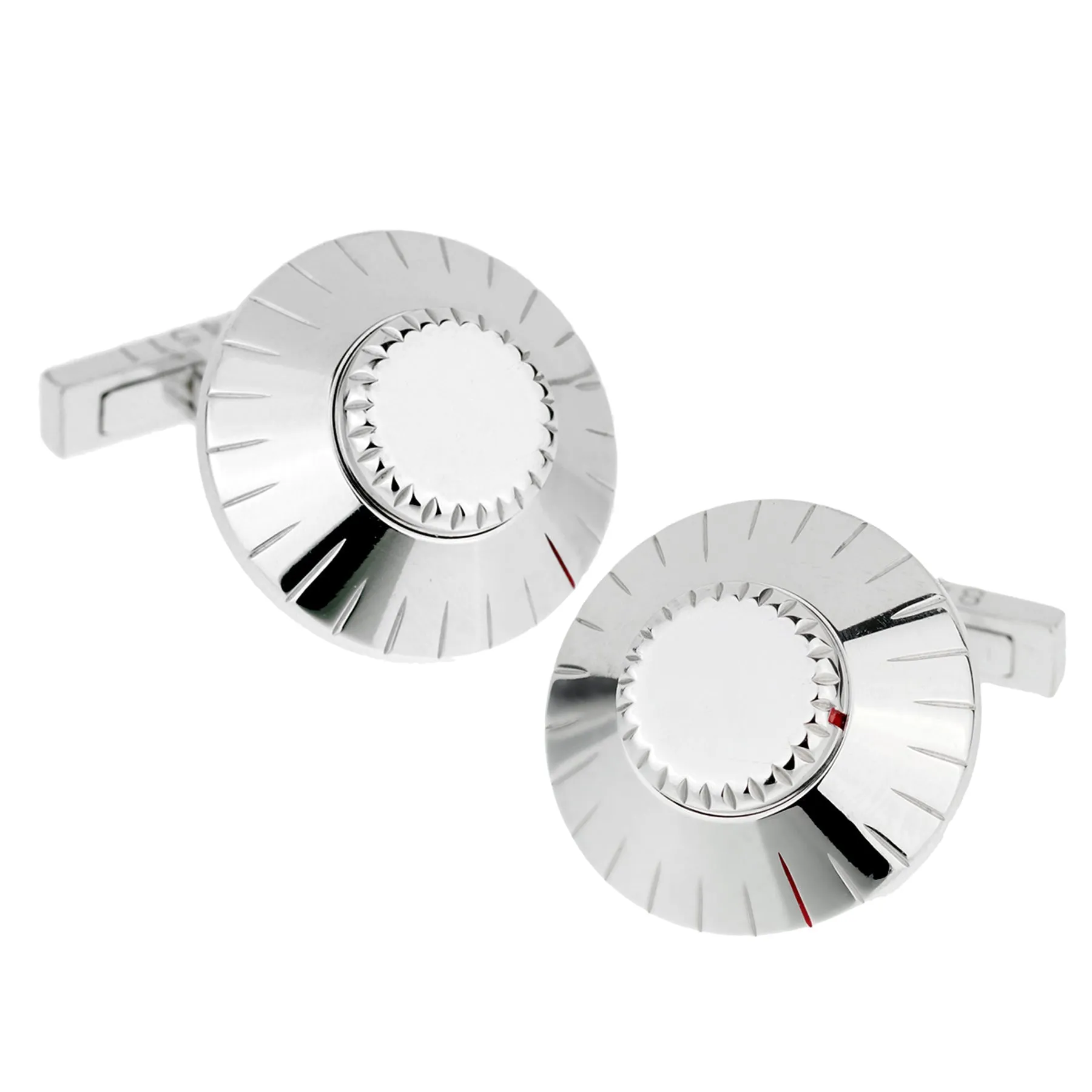 Cartier Safe Combination White Gold Cufflinks Cartier Jewelry