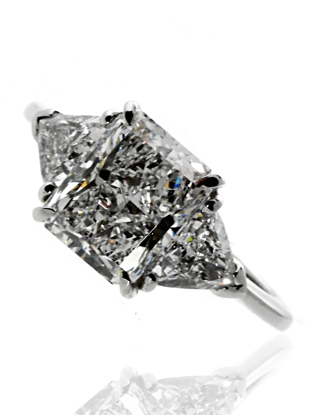 Cartier Starburst Diamond Engagement Ring in Platinum Cartier Jewelry