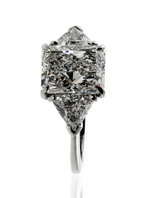 Cartier Starburst Diamond Engagement Ring in Platinum Cartier Jewelry