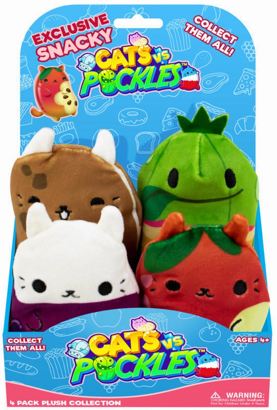 Cats Vs Pickles 4 Pack Snacky