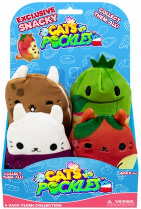Cats Vs Pickles 4 Pack Snacky