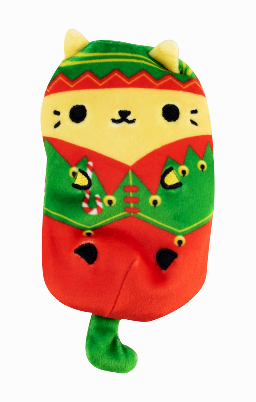Cats Vs Pickles Xmas Bean Surprise Plush Toy