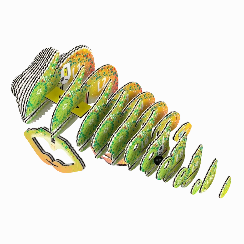 Chameleon 3D Puzzle