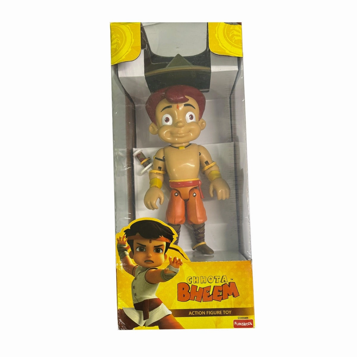 Chhota Bheem 7 Inch Action Figure Inspired by Chhota Bheem & The Master Of Shaolin Movie for Kids Ages 5 