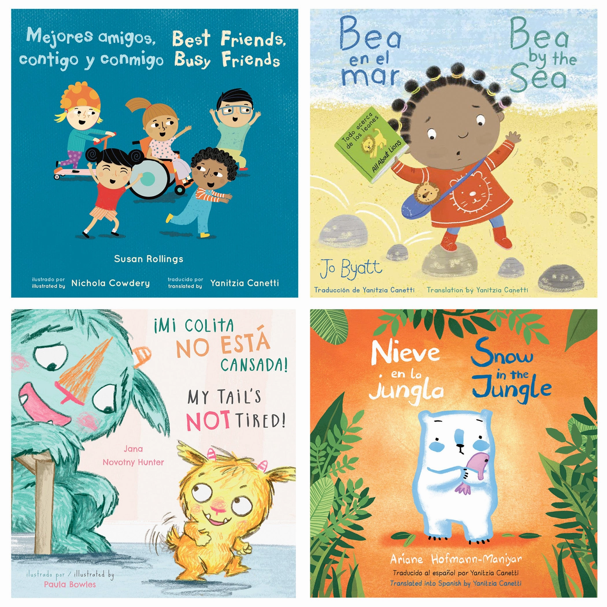 Child's Play Books Library Bilingual 4-Book Set
