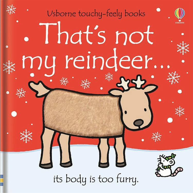 Children's Touch & Feel That's Not My Reindeer Book for Ages 1 and Up