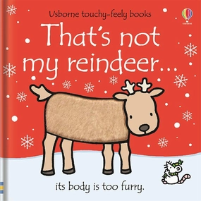 Children's Touch & Feel That's Not My Reindeer Book for Ages 1 and Up