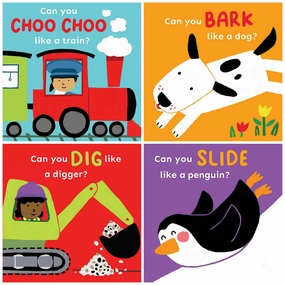 Childs Play Books Copy Cats, 4-Board Book Set