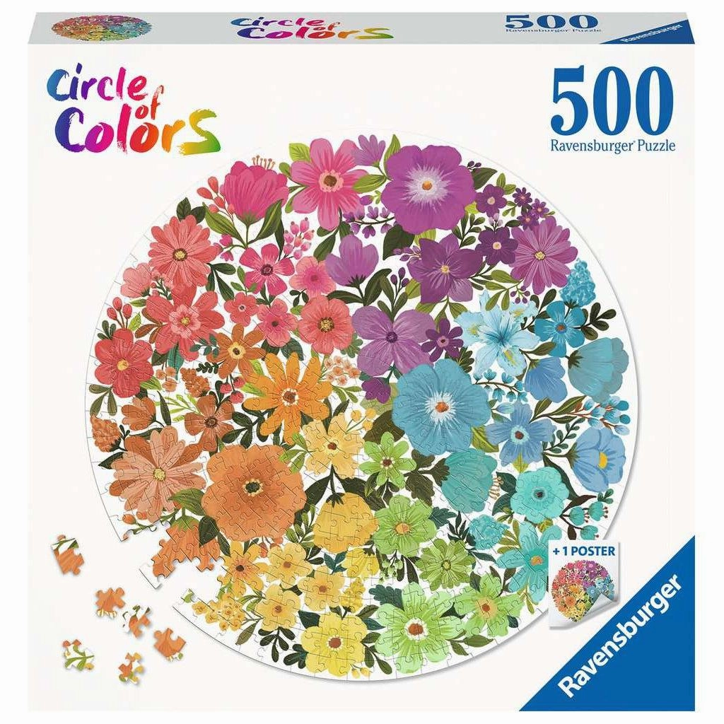Circle of Colors: Flowers 500pc