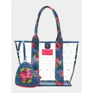 Clear Tote Denim Betsey Johnson Jewelry