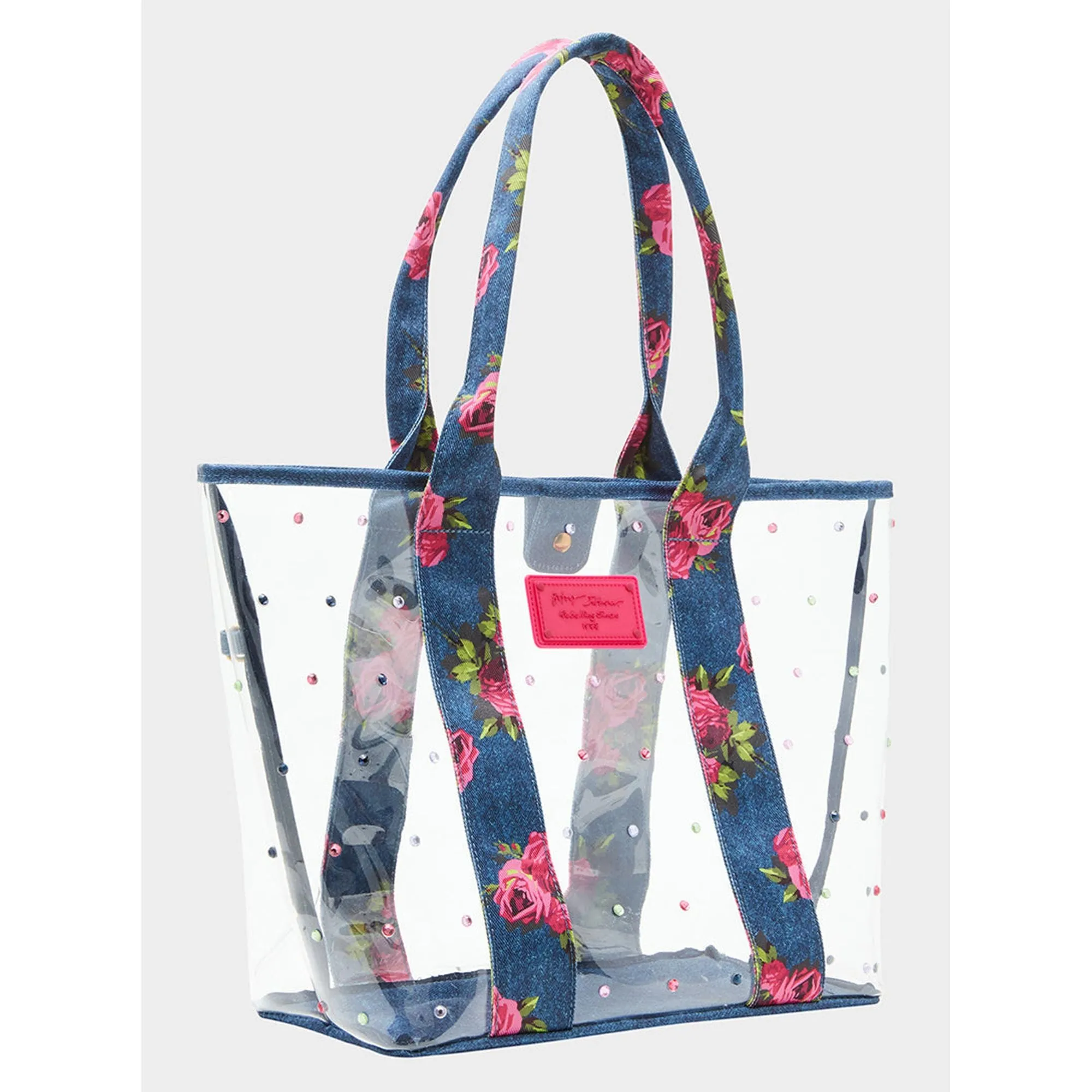 Clear Tote Denim Betsey Johnson Jewelry