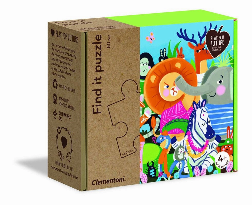Clementoni 60 Piece Find It Puzzle Spring