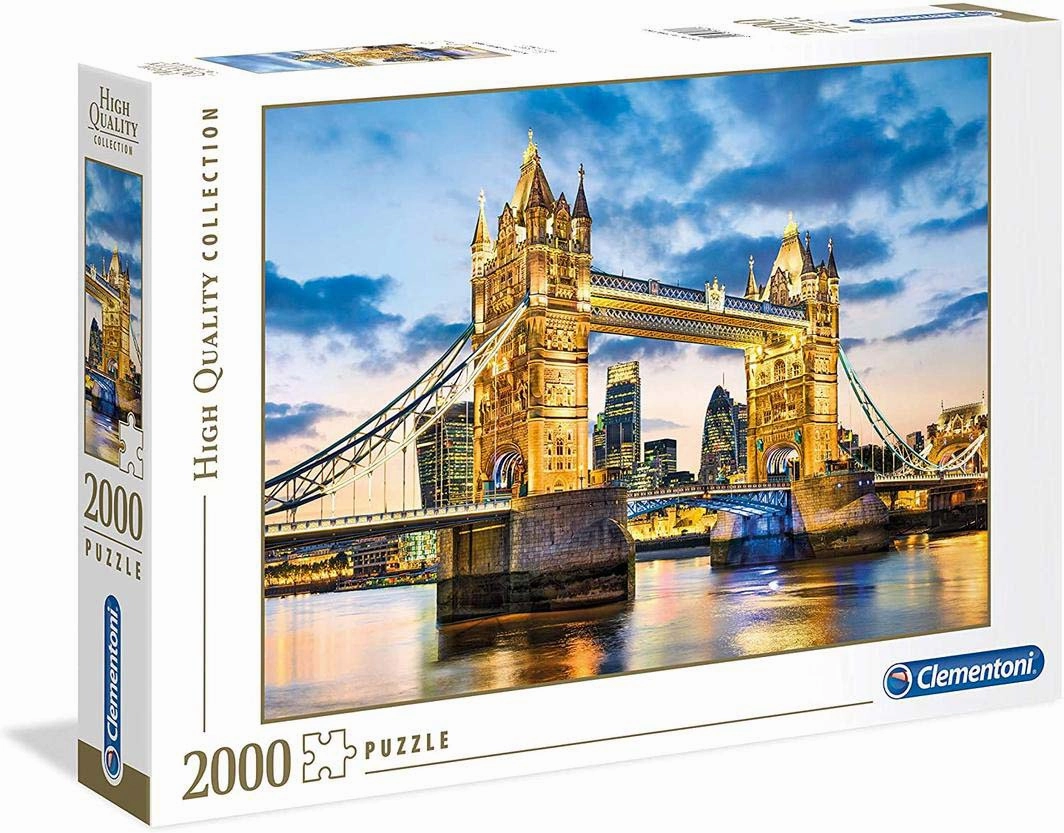 Clementoni Tower Bridge At Dusk 2000 Piece Puzzle