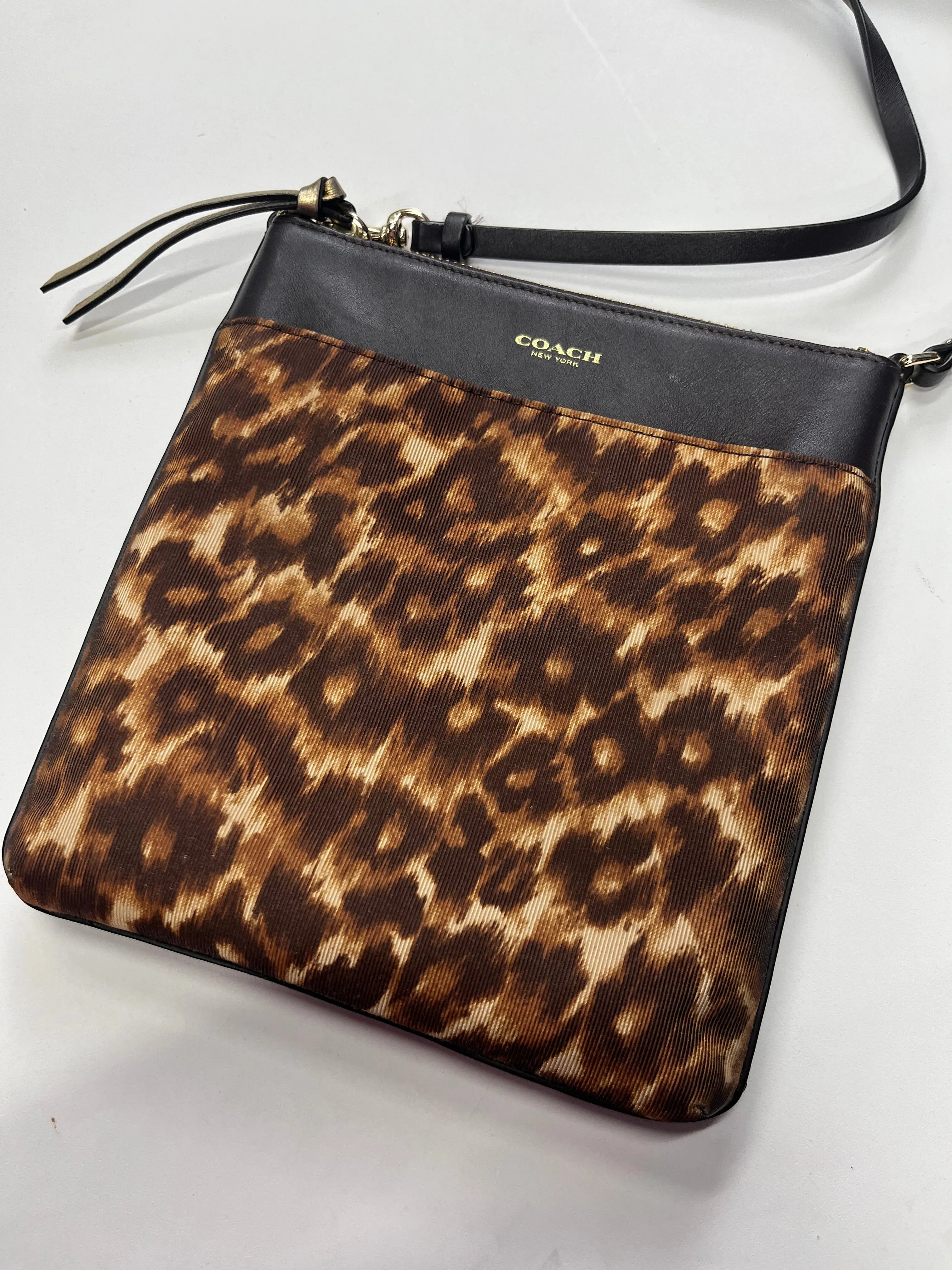 Coach Bags Animal Print Handbag Designer Coach, Size Medium