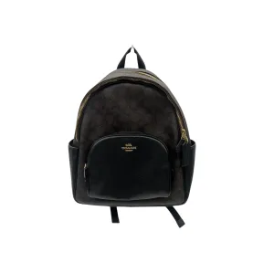 Coach Bags Backpack Designer By Coach In Black & Brown, Size:Medium