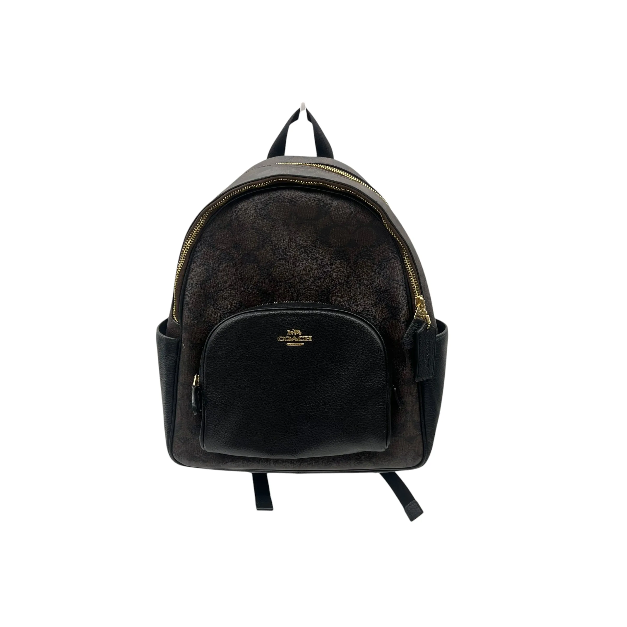 Coach Bags Backpack Designer By Coach In Black & Brown, Size:Medium