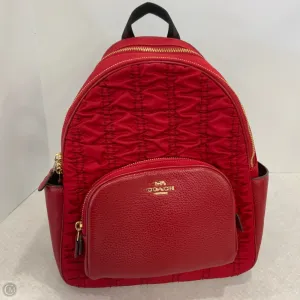 Coach Bags Backpack Designer By Coach, Size: Large