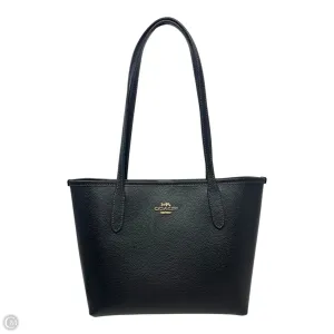 Coach Bags City Tote Handbag Leather Designer By Coach, Size: Small