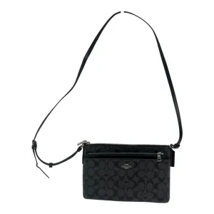 Coach Bags Crossbody Designer By Coach In Black & Grey, Size:Medium