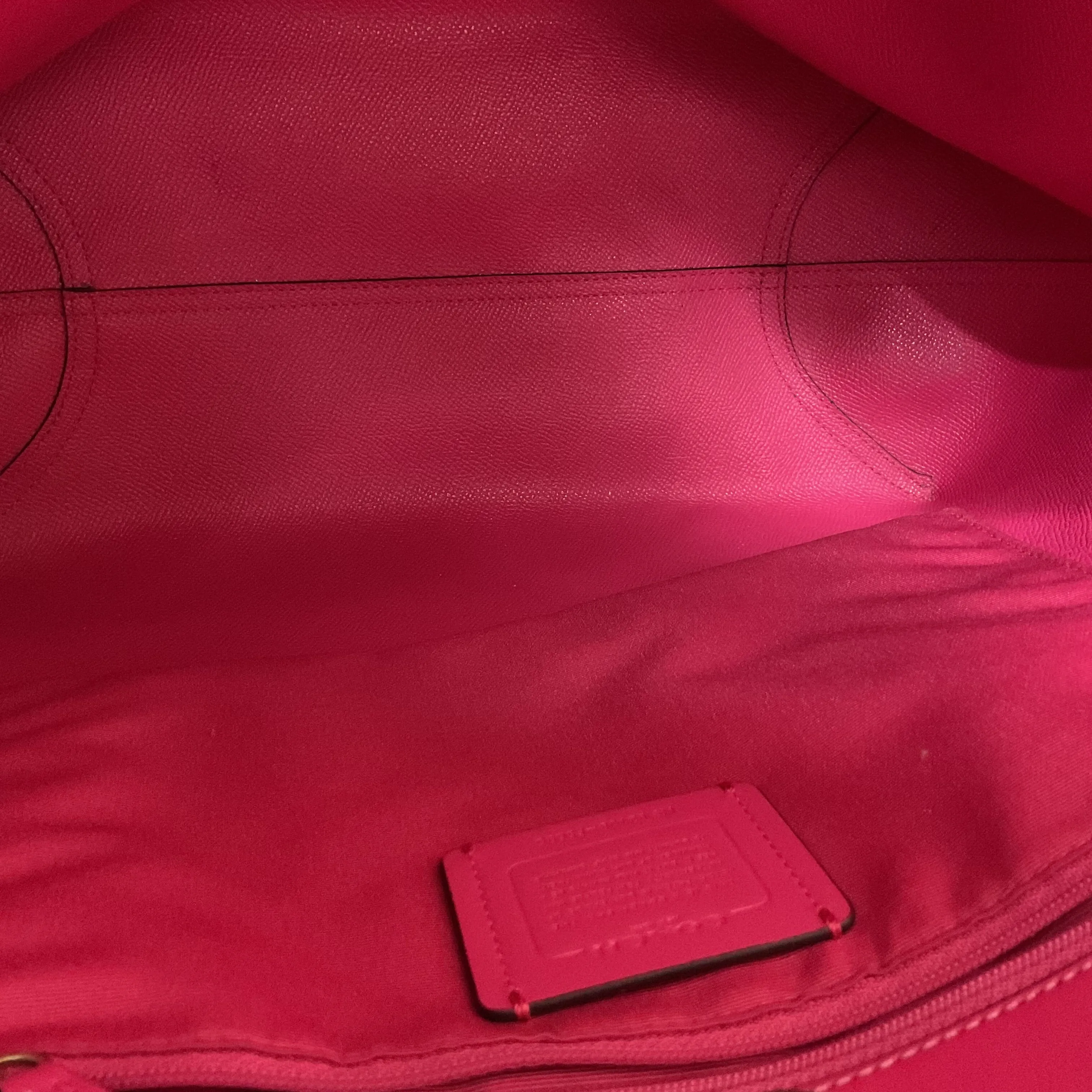 Coach Bags Handbag Designer By Coach In Brown & Pink, Size:Large