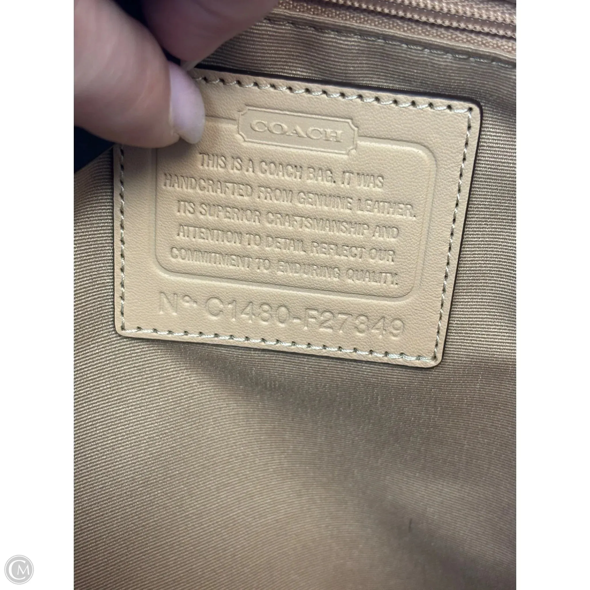 Coach Bags Handbag Designer By Coach, Size: Large