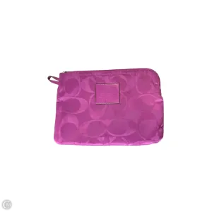 Coach Bags Makeup Bag Designer By Coach, Size: Large