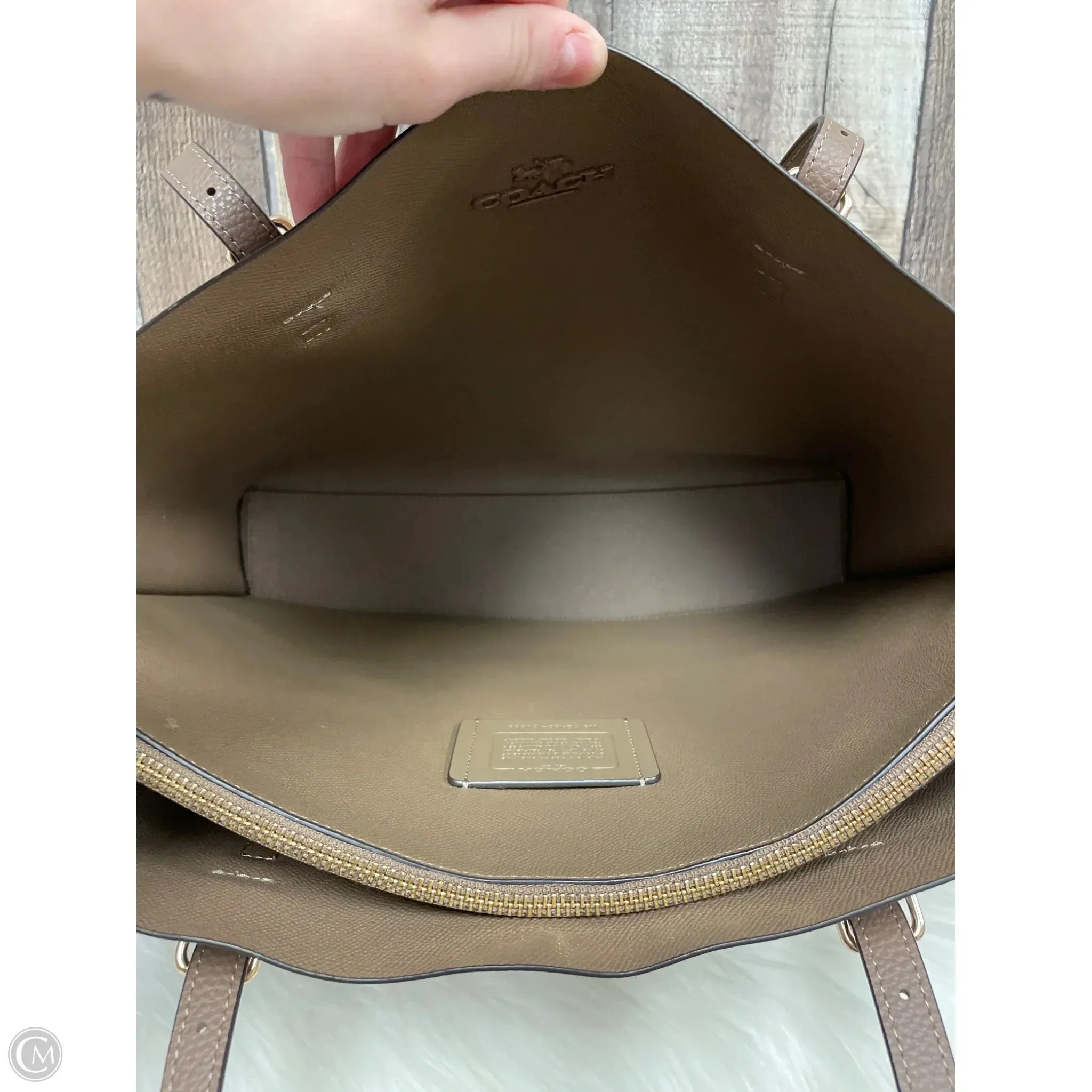 Coach Bags Tote Designer By Coach, Size: Large
