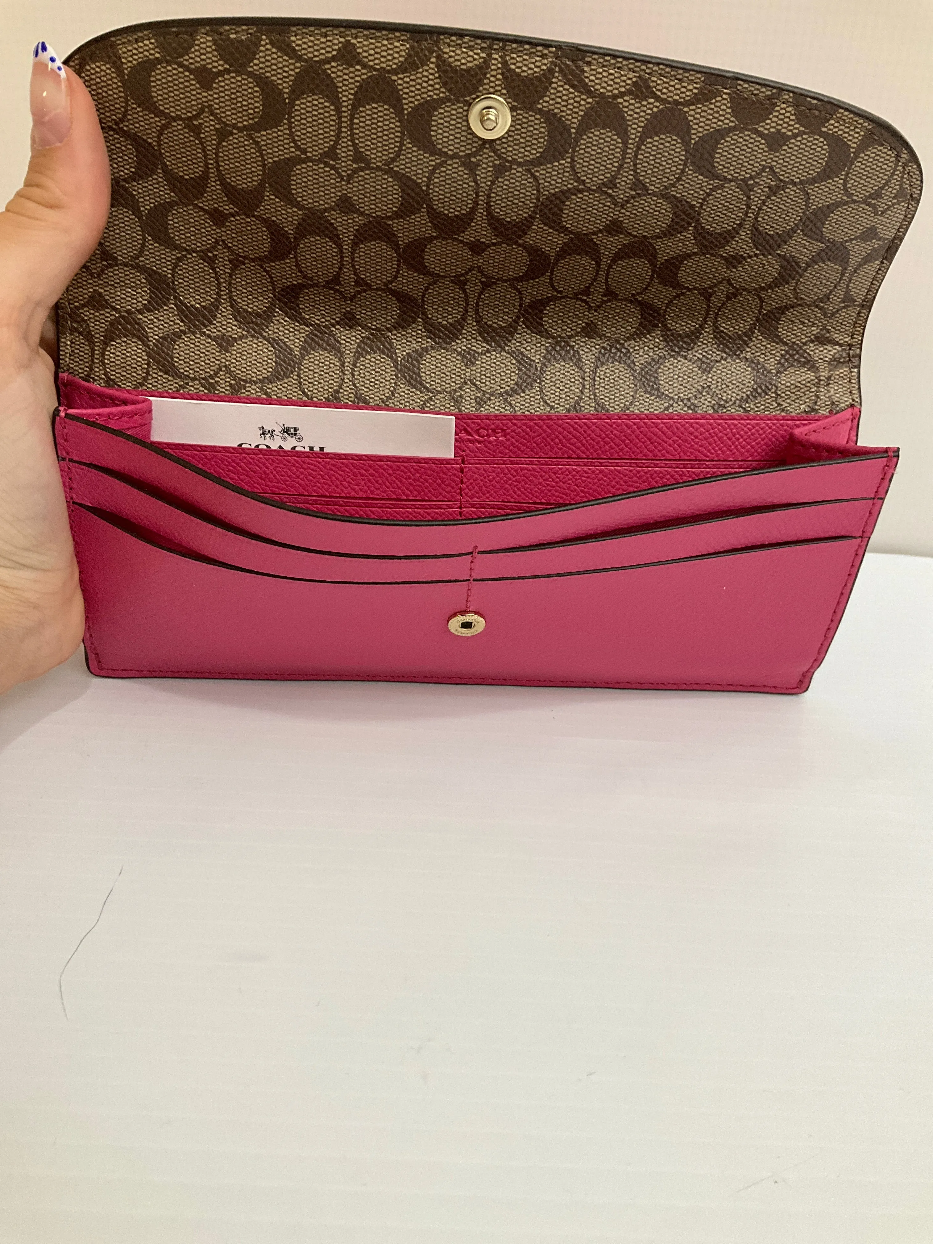 Coach Bags Wallet Designer By Coach, Size: Medium