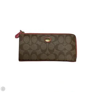 Coach Bags Wallet Designer By Coach, Size: Medium