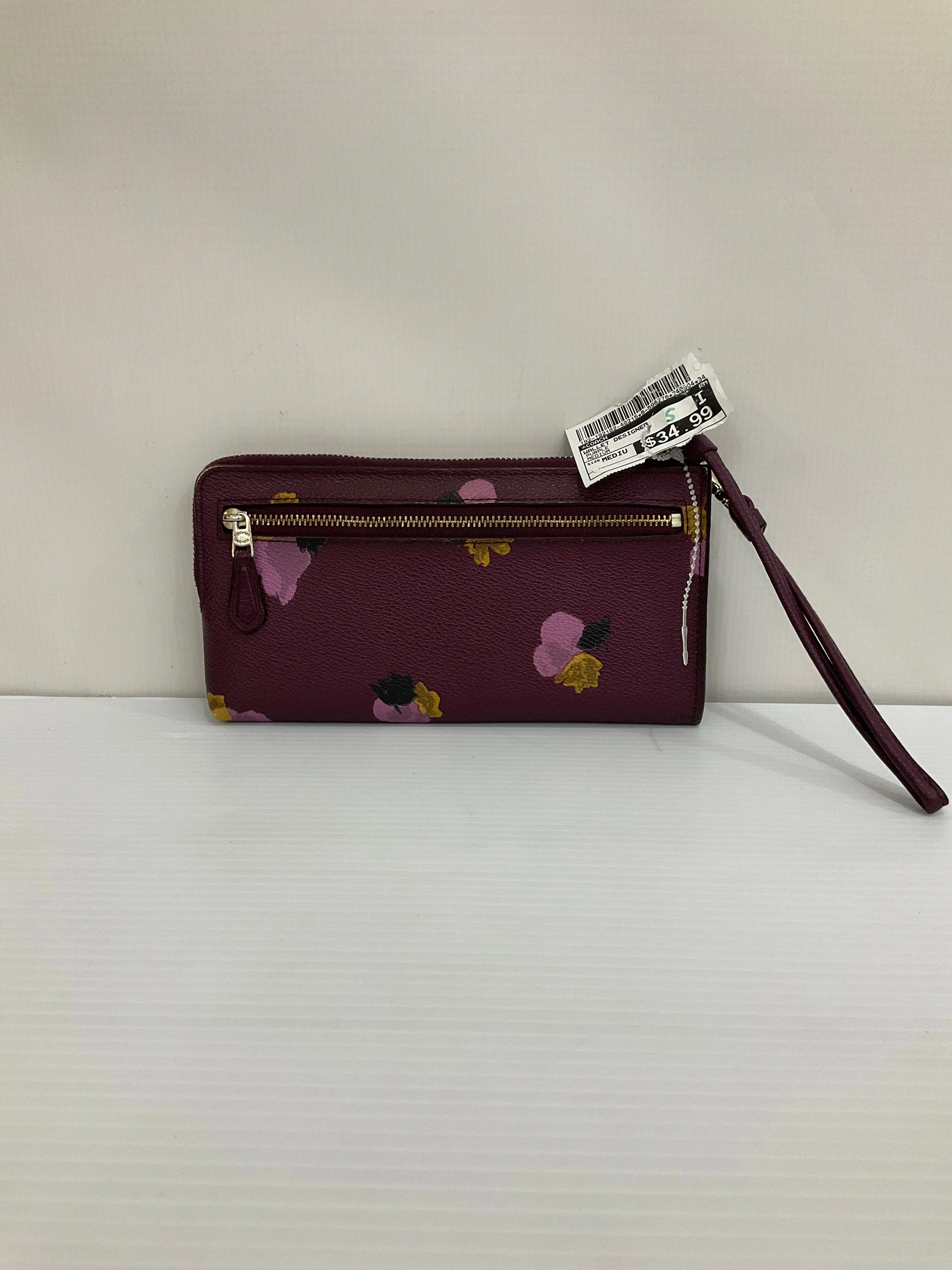 Coach Bags Wallet Designer By Coach, Size: Medium