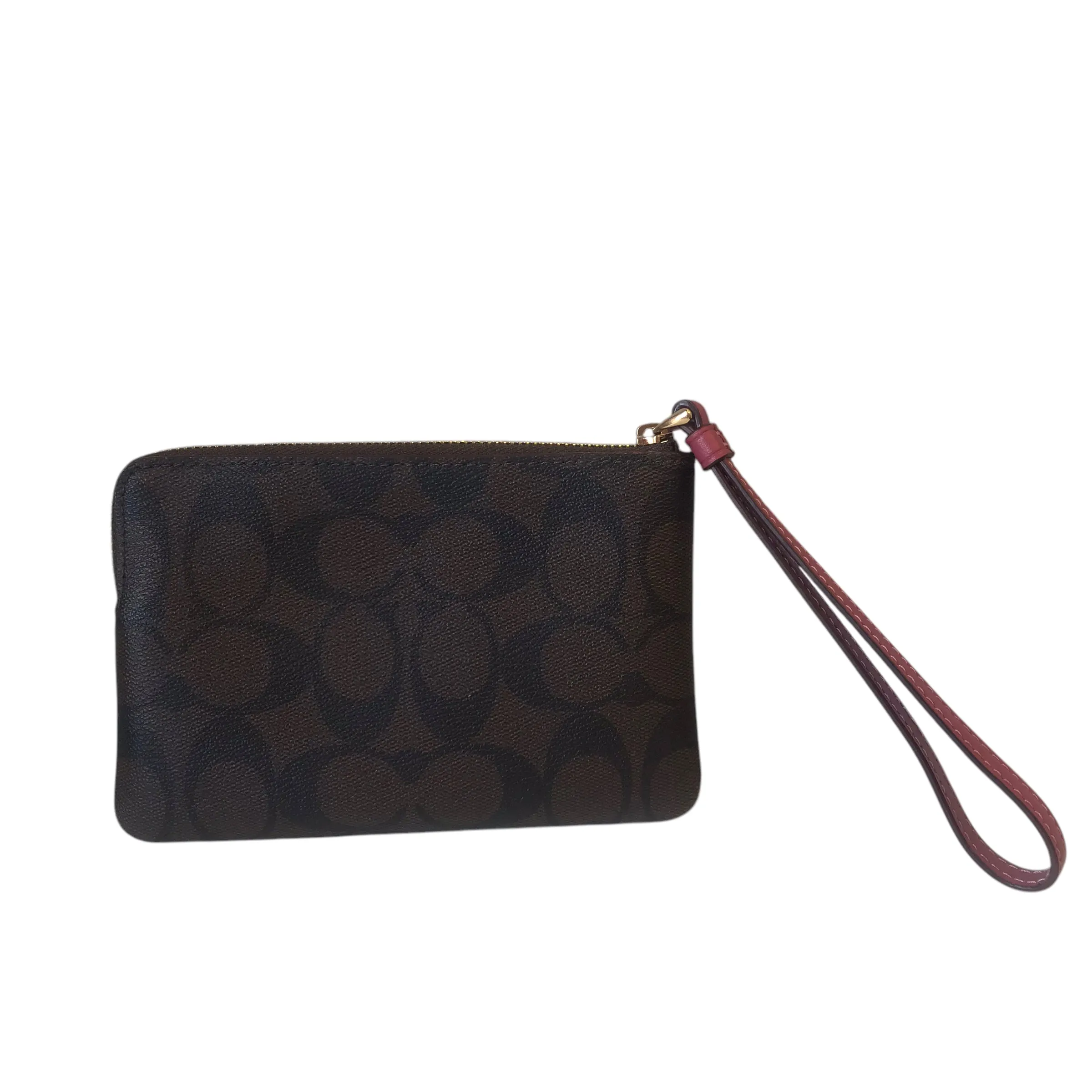 Coach Bags Wristlet Designer By Coach In Bronze, Size:Small