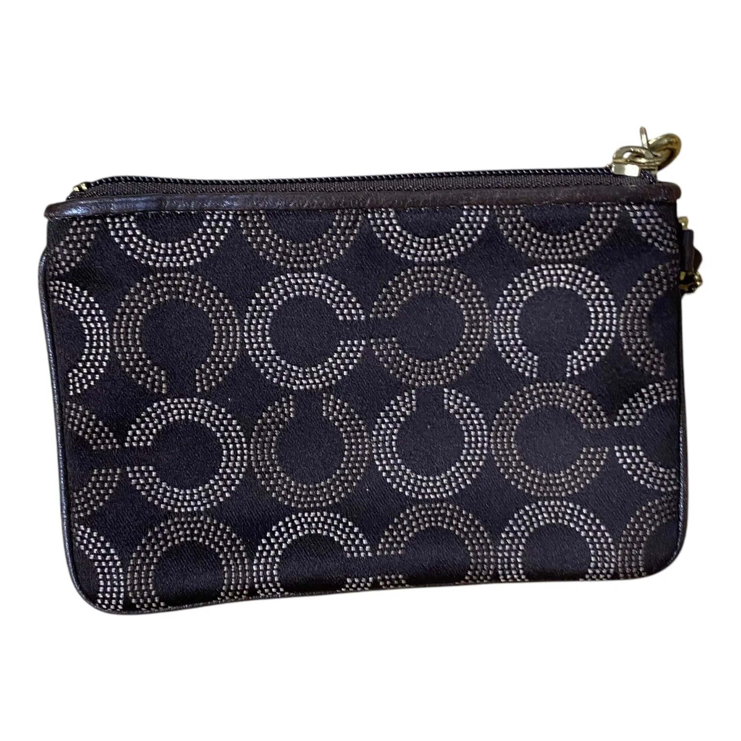 Coach Bags Wristlet Designer By Coach In Brown, Size:Medium