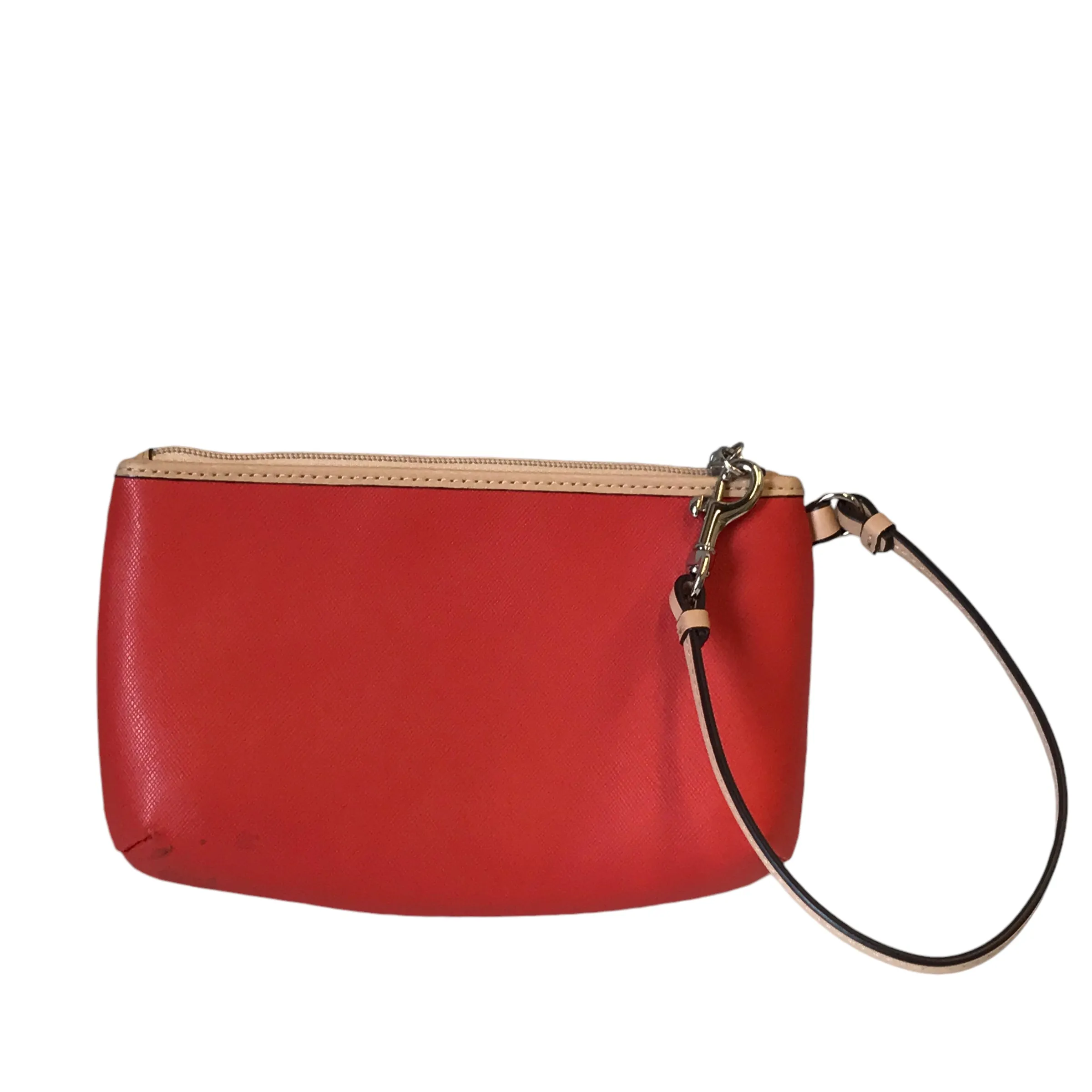 Coach Bags Wristlet Designer By Coach In Orange, Size:Small