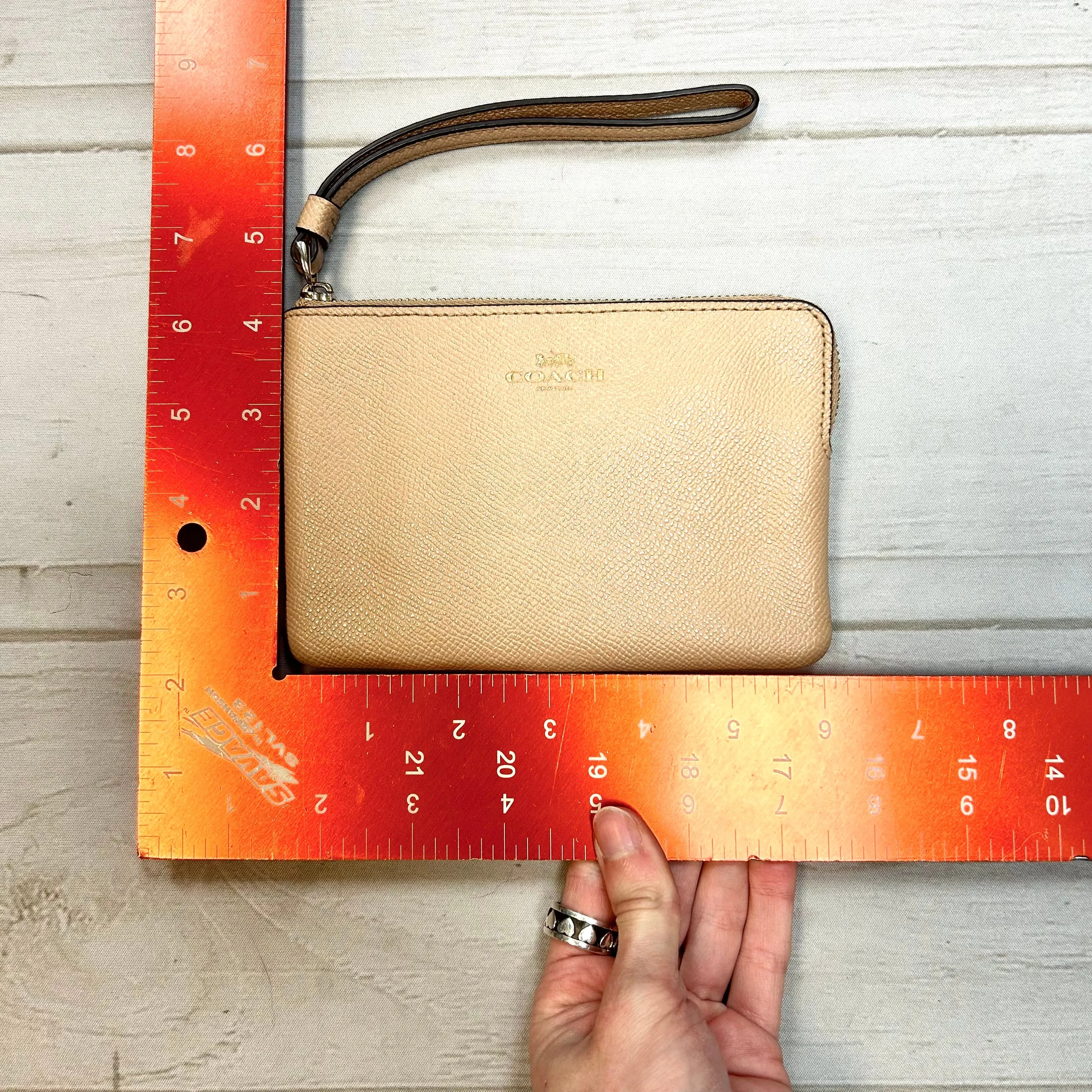 Coach Bags Wristlet Designer By Coach  Size: Medium