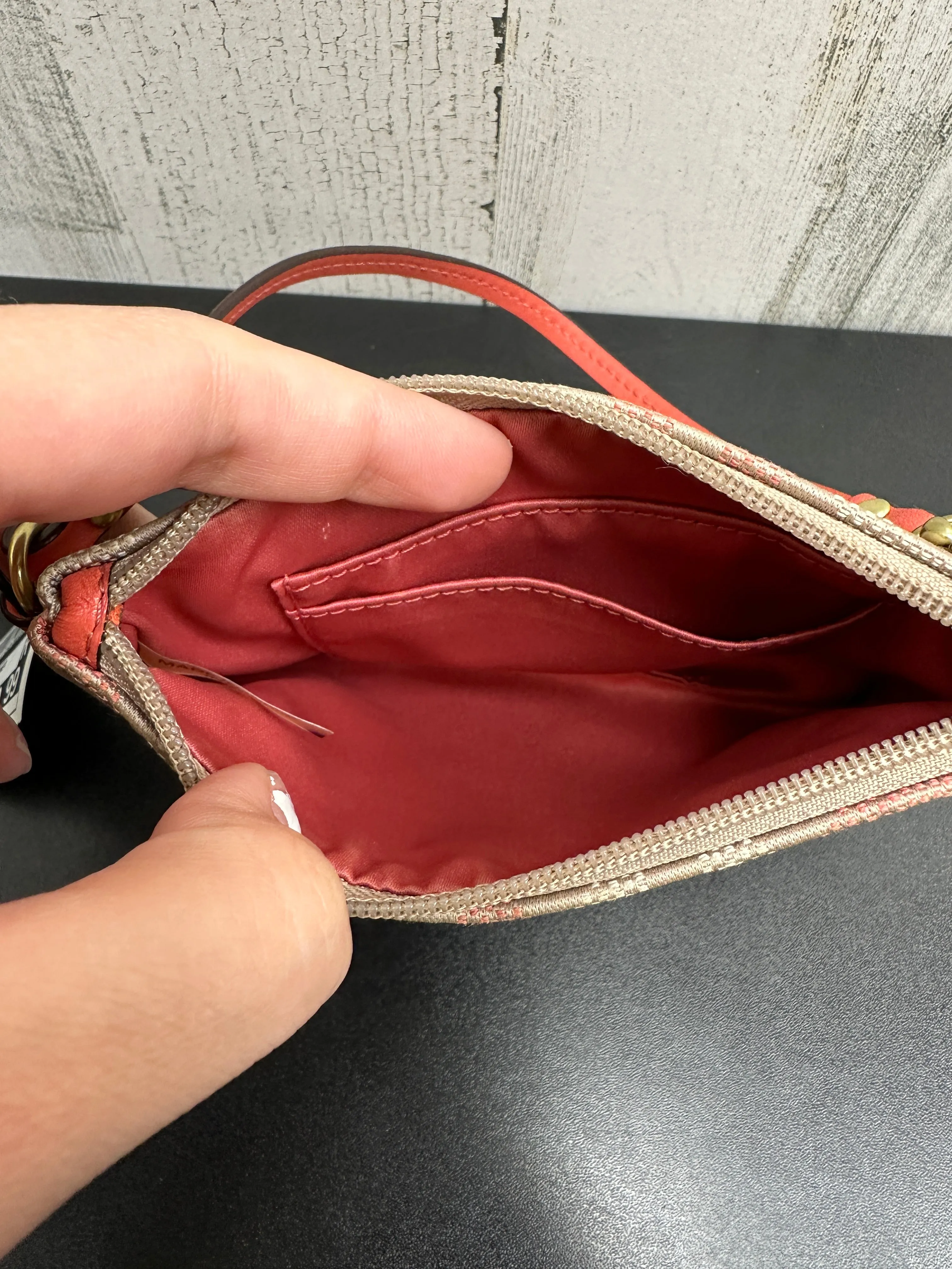 Coach Bags Wristlet Designer By Coach  Size: Small