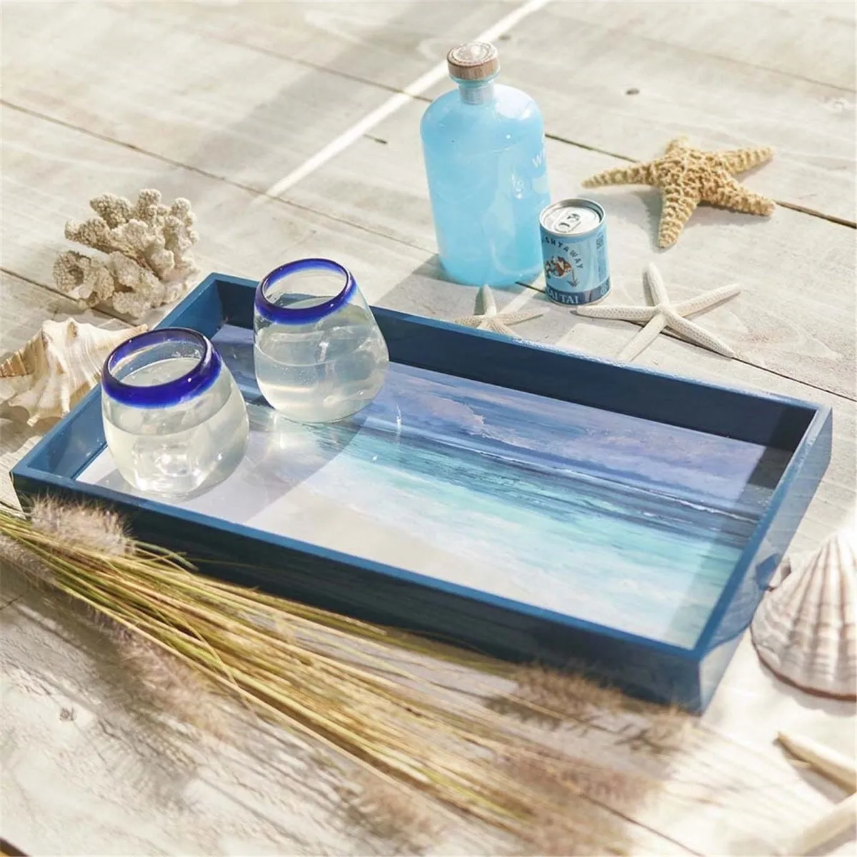 Coastal View 10 x 20 Art Tray