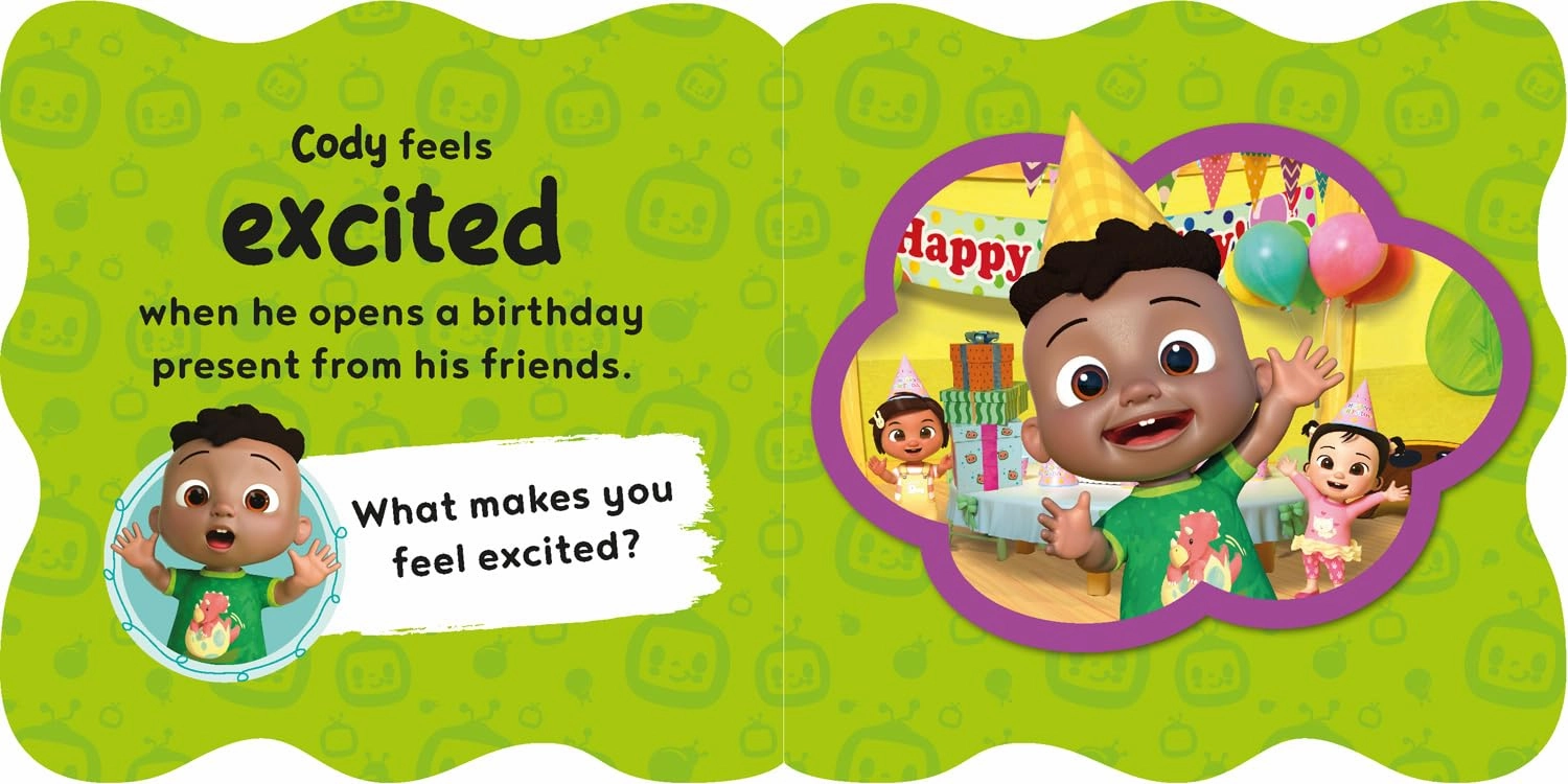 CoComelon early-learning illustrated board book for Ages 18 months Above