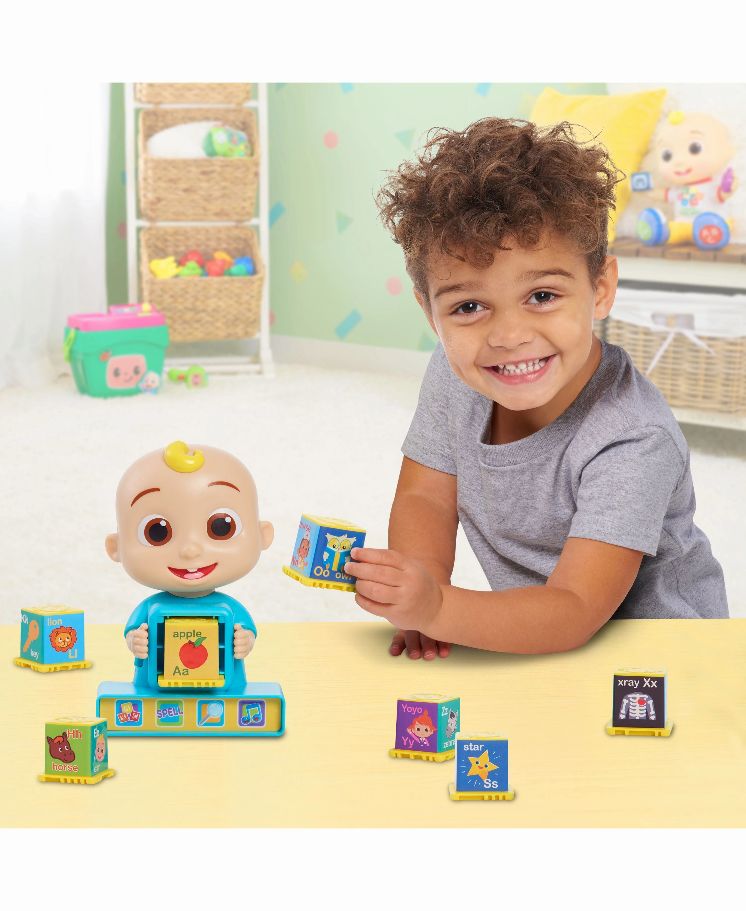 Cocomelon JJ Phonics Fun Interactive Learning Toy for Toddlers