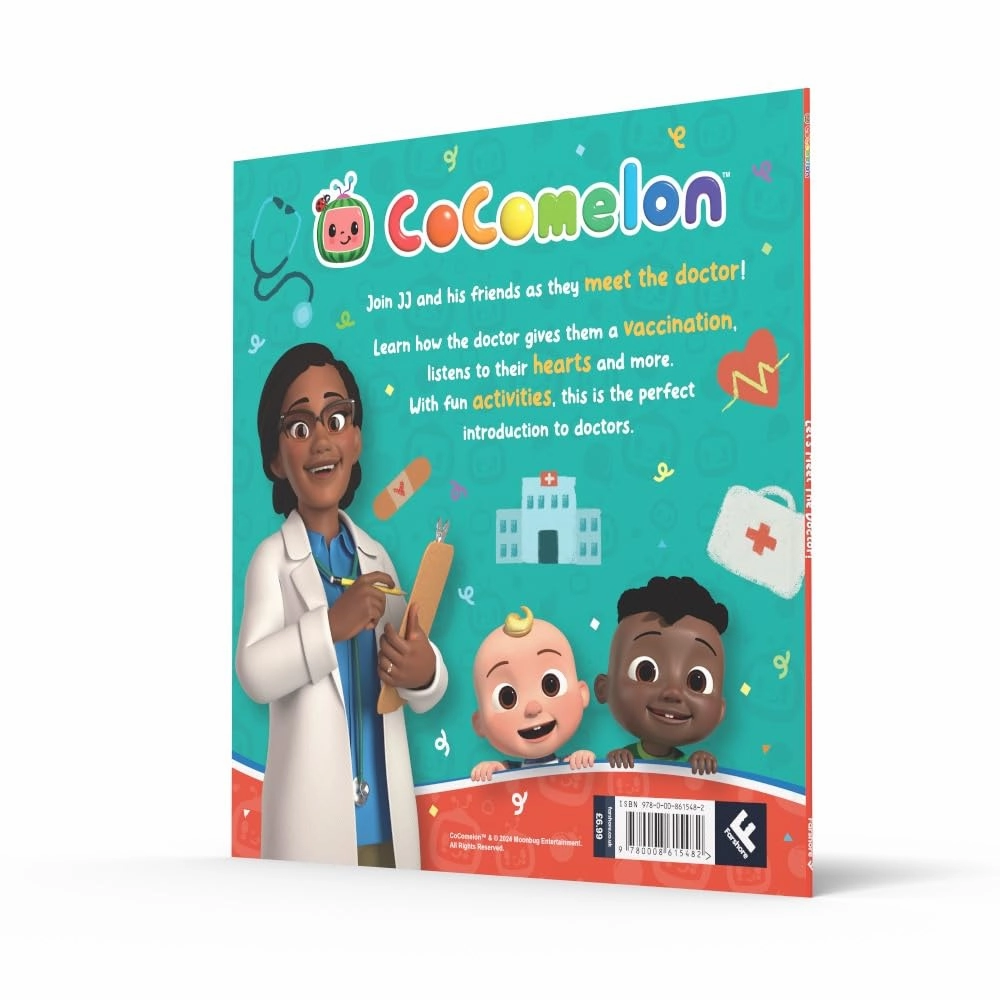 CoComelon Let'S Meet The Doctor Picture Book for Ages 18 months Above