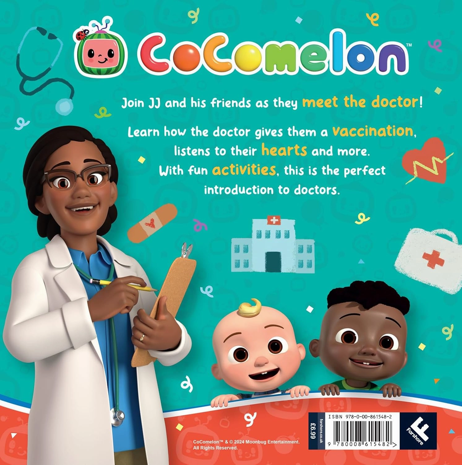 CoComelon Let'S Meet The Doctor Picture Book for Ages 18 months Above