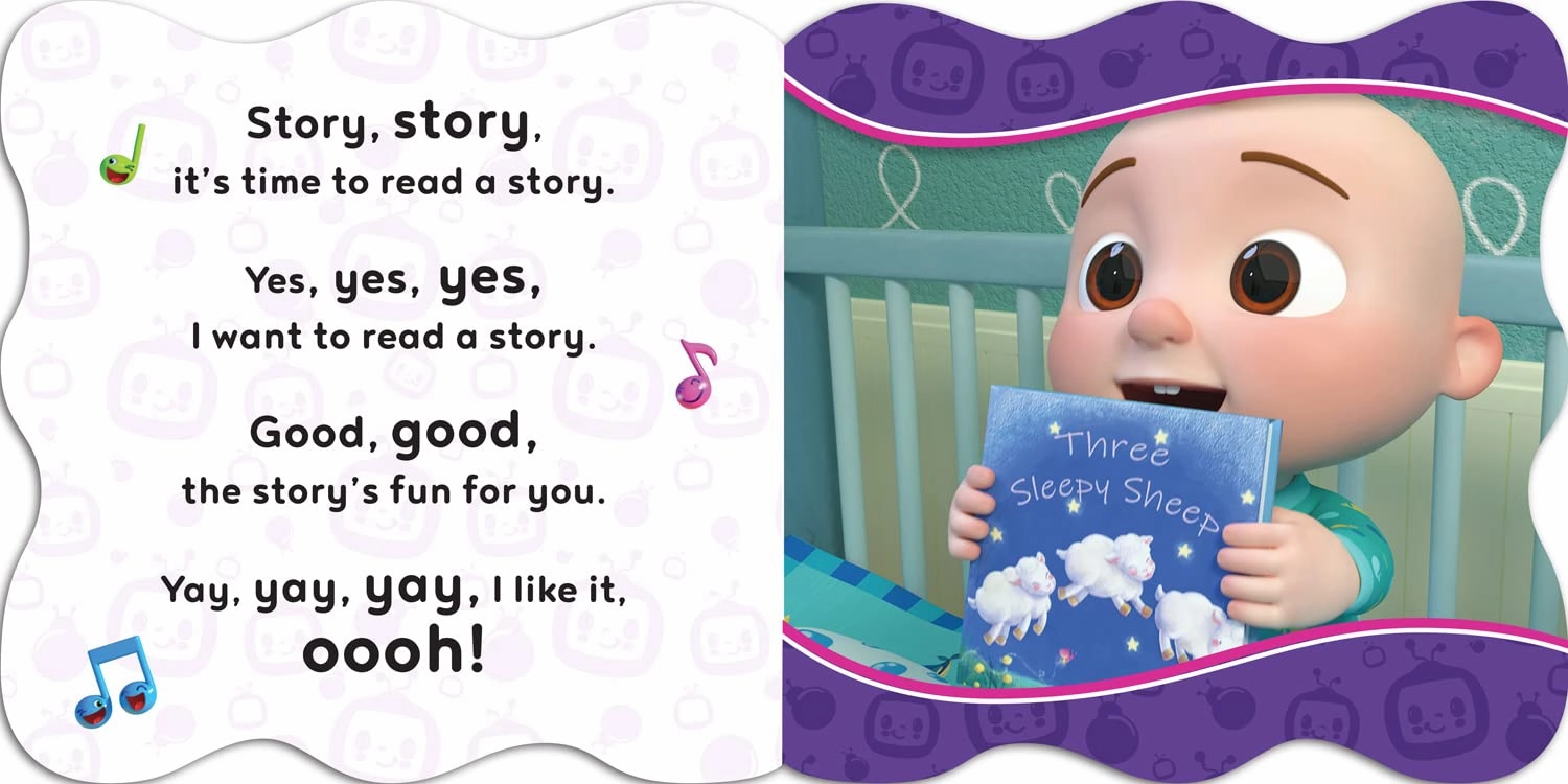 CoComelon Sing-Song: BEDTIME SONG Board Book for Ages 18 months Above