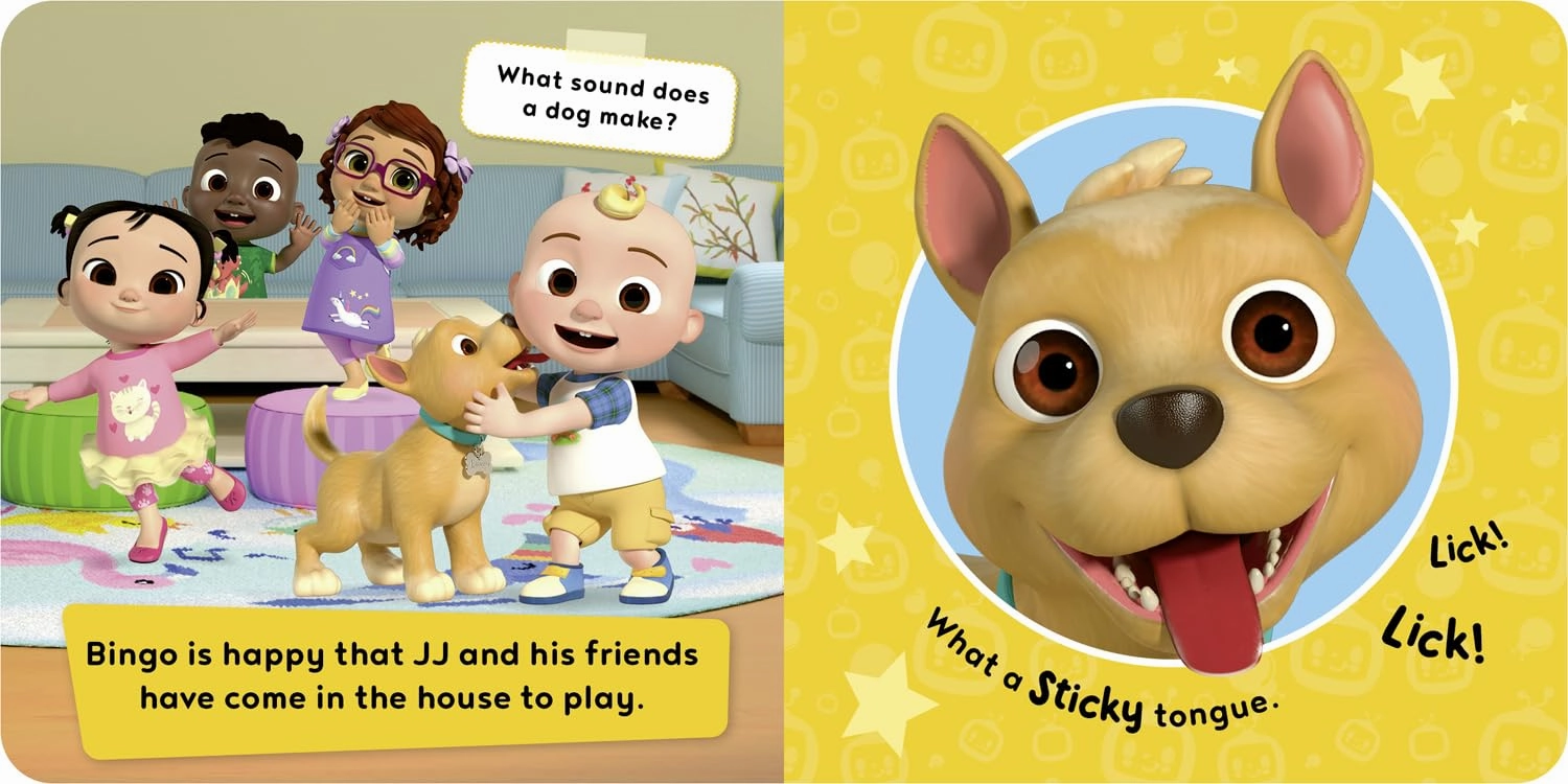 CoComelon Touch and Feel book Picture Book for Ages 18 months Above
