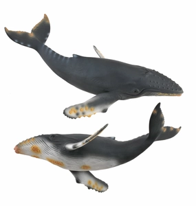 Collecta Humpback Whale Figure (Grey)