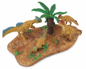 Collecta Koreaceratops Family Figure (Red)