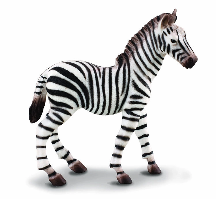 Collecta Zebra Foal Figure (Red)