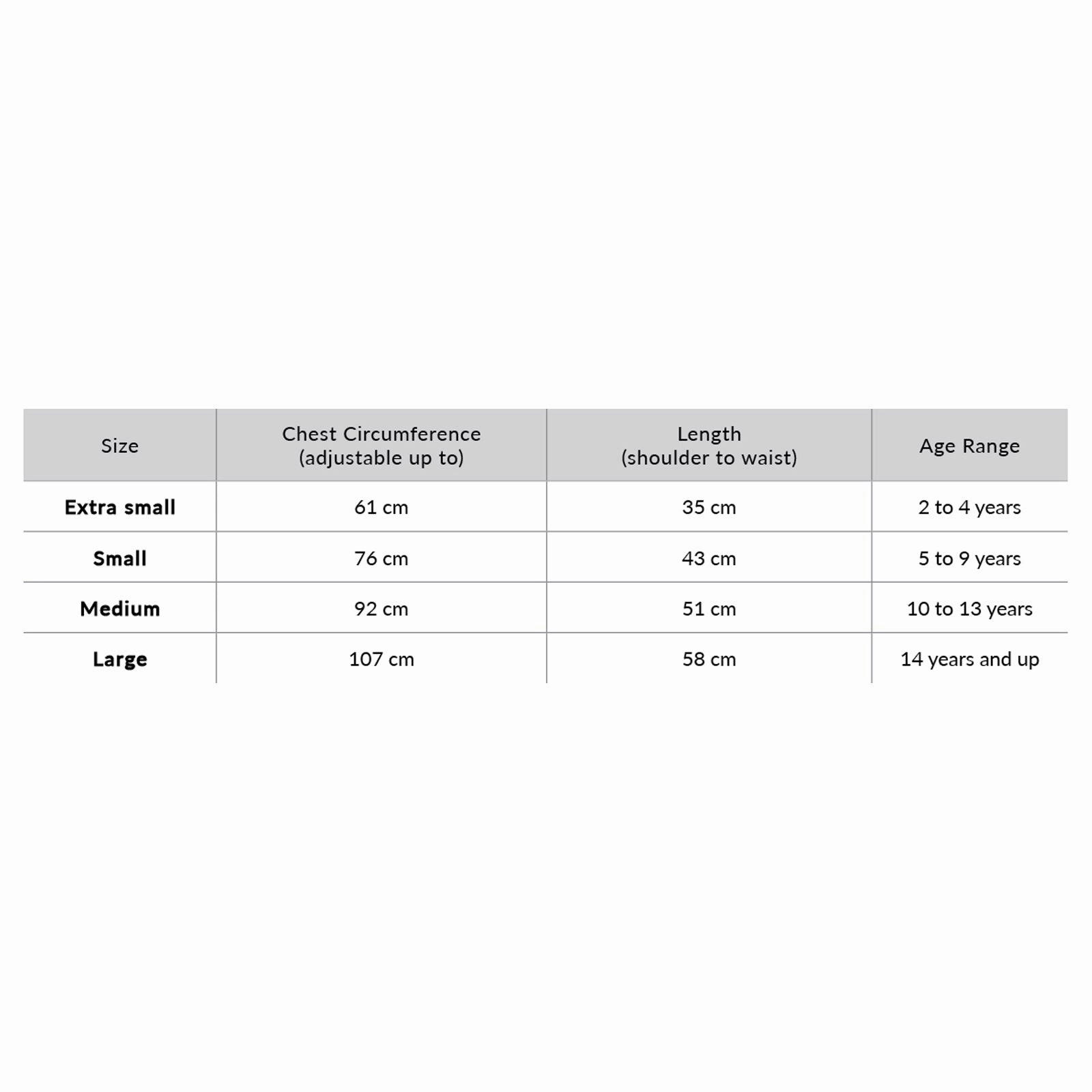 Comfort Hug fdmt Deep Pressure Vest - Large